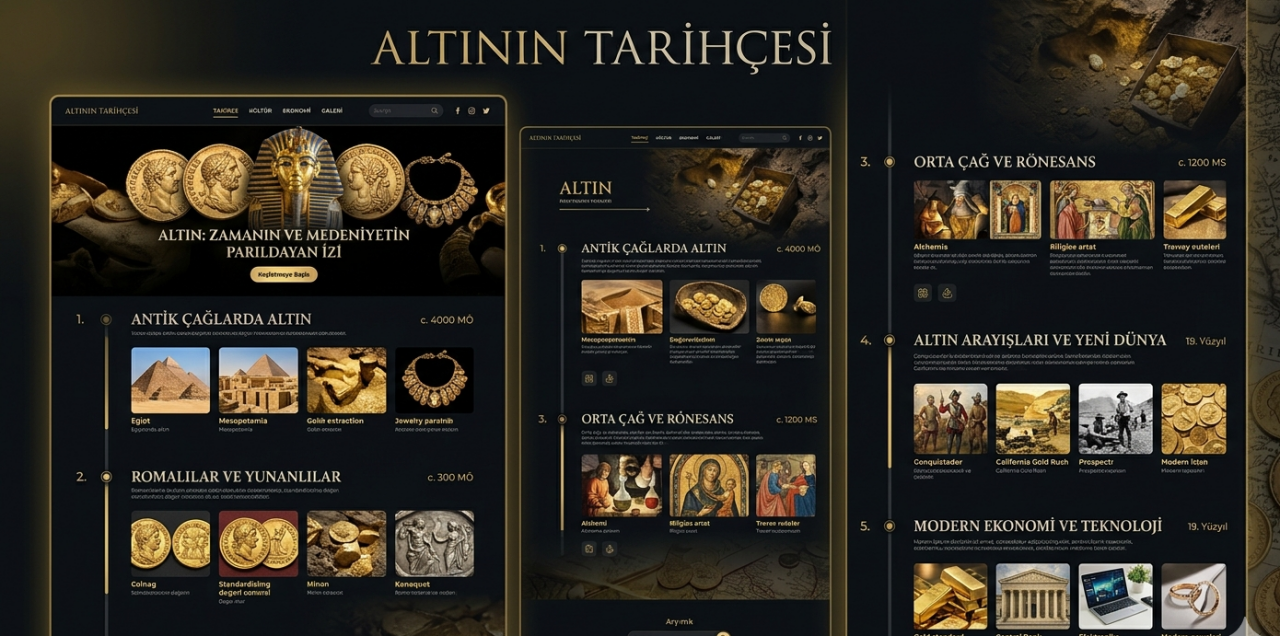 ALTINN TARİHÇESİ