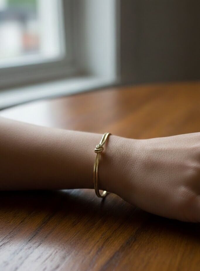 Aşk Düğümü 14 Ayar Bileklik