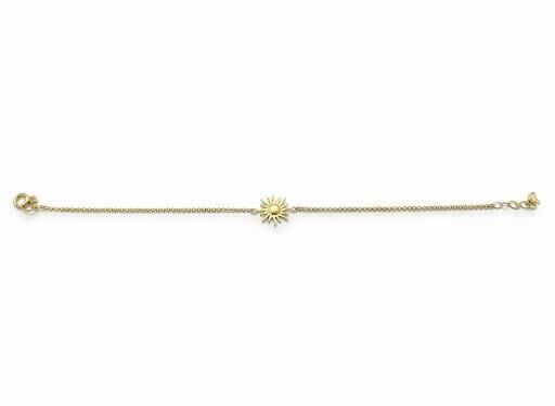 Güneş Bileklik 14 Ayar Altın