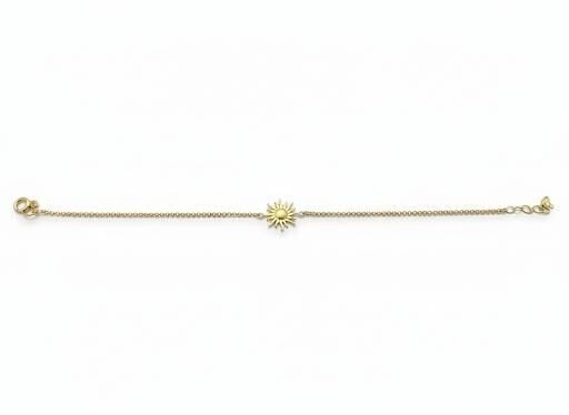 Güneş Bileklik 14 Ayar Altın