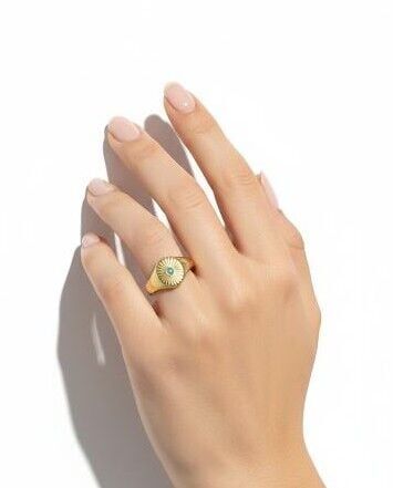 Güneş Işığı 14 Ayar Altın Yüzük