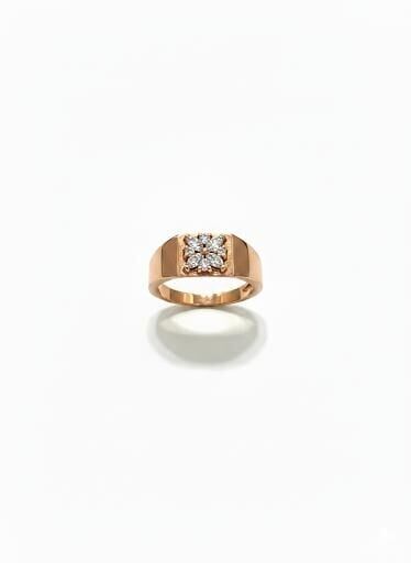 Kar Tanesi Pırlanta Yüzük