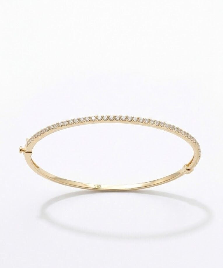 Su Yolu 14 Ayar Altın Kelepçe