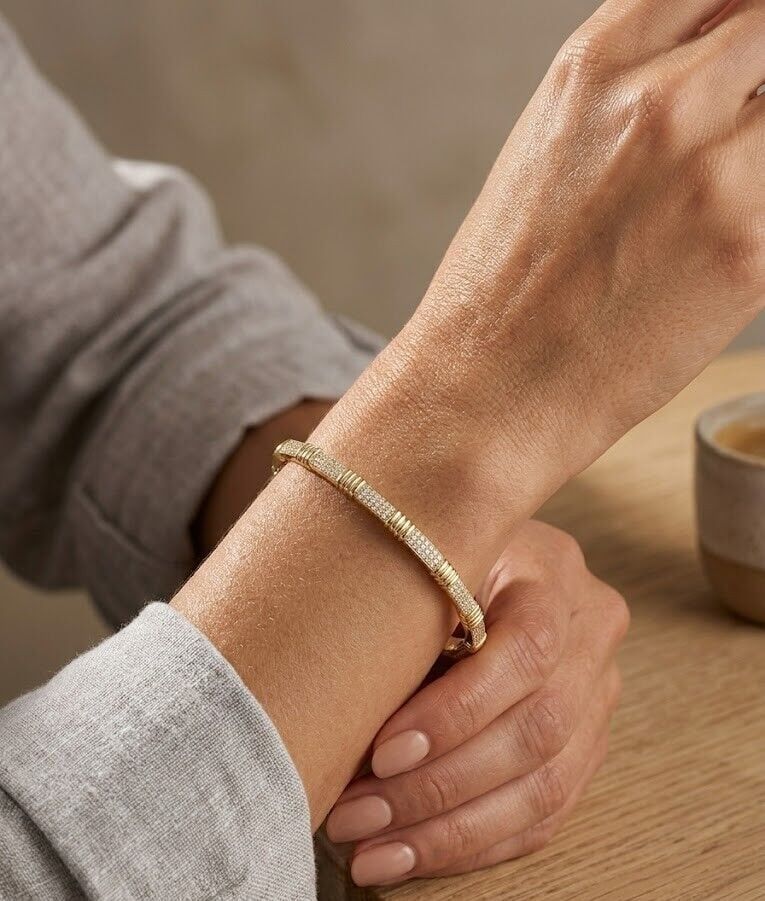 Zarafet 14 Ayar Altın Bileklik