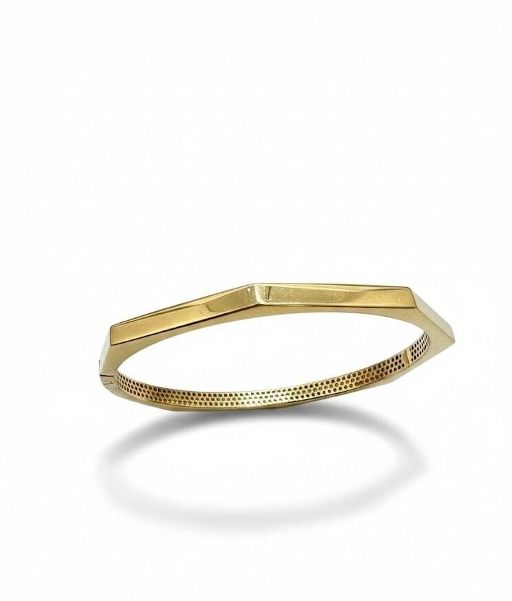 Vektör 14 Ayar Altın Kelepçe