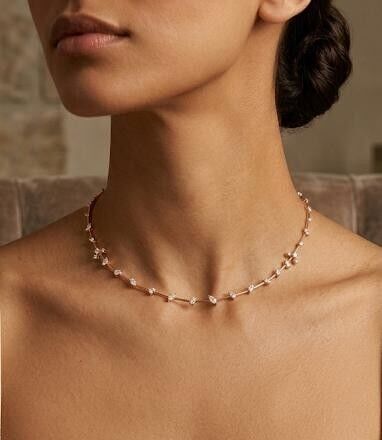 Markiz Taşlı Pırlanta Kolye