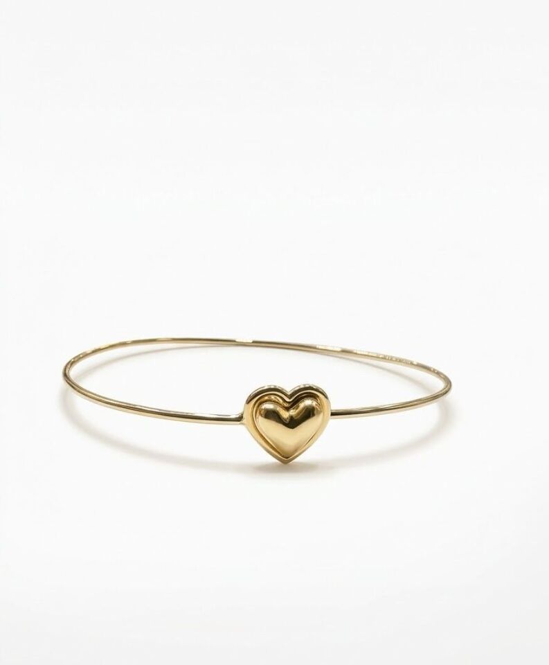 Kalp 14 Ayar Altın Kelepçe