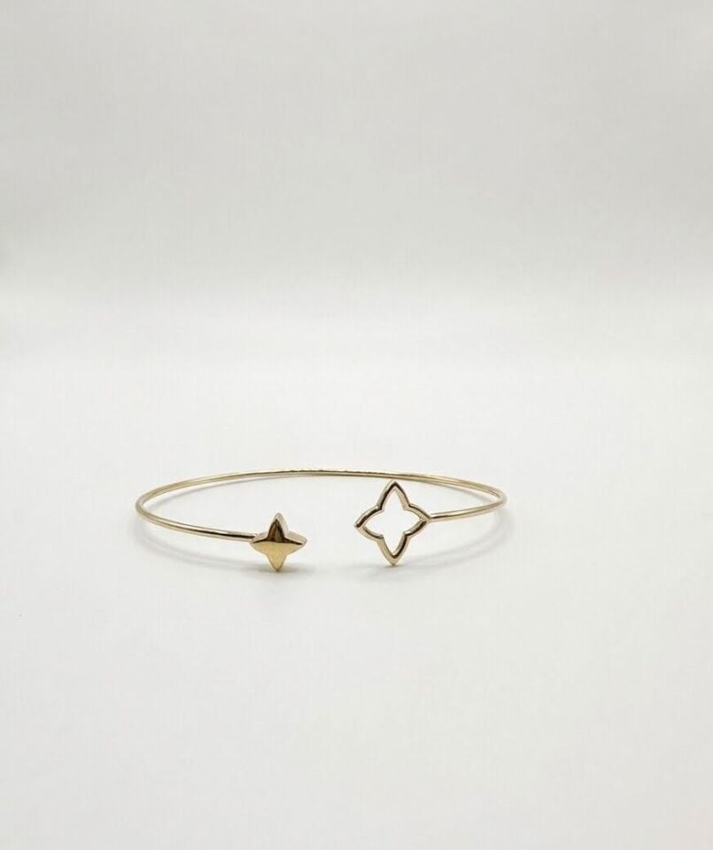 Yıldız 14 Ayar Altın Kelepçe