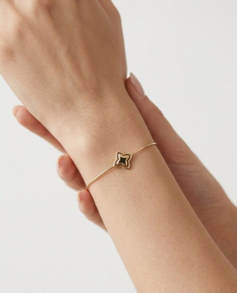 Yıldız 14 Ayar Altın Kelepçe