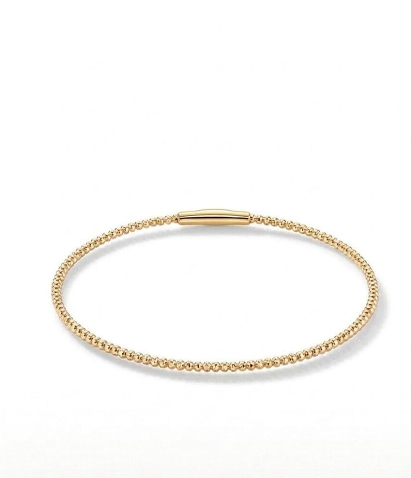 Mini Dorika Sarı 14 Ayar Altın Kelepçe