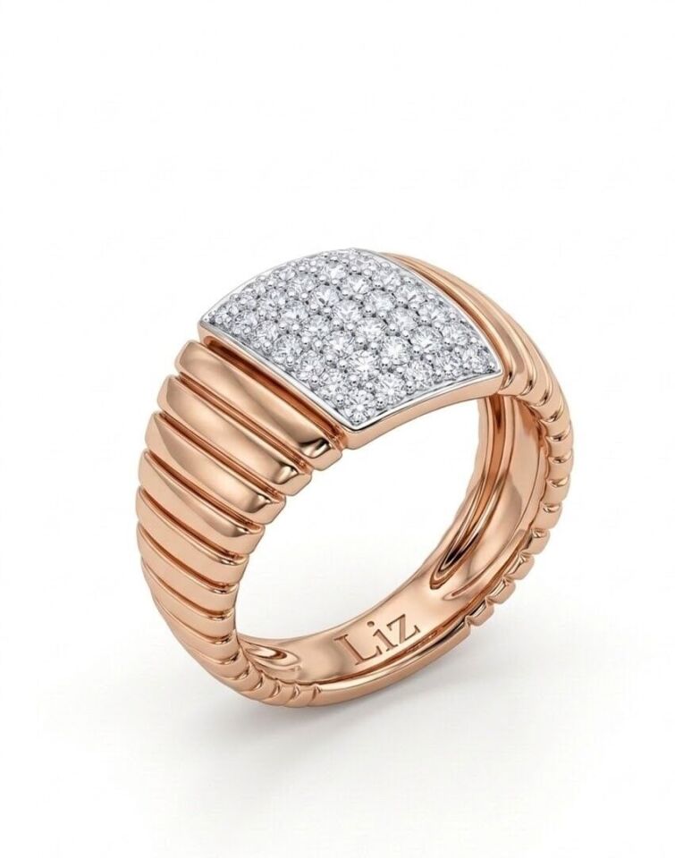 Merkür Pırlanta Yüzük