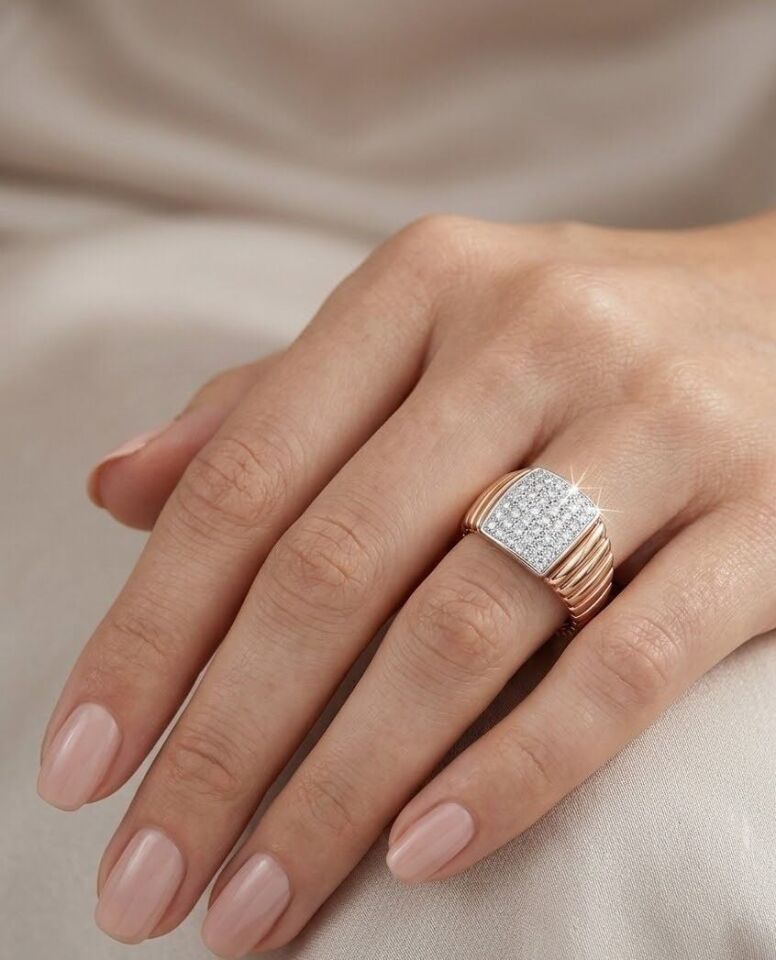 Merkür Pırlanta Yüzük