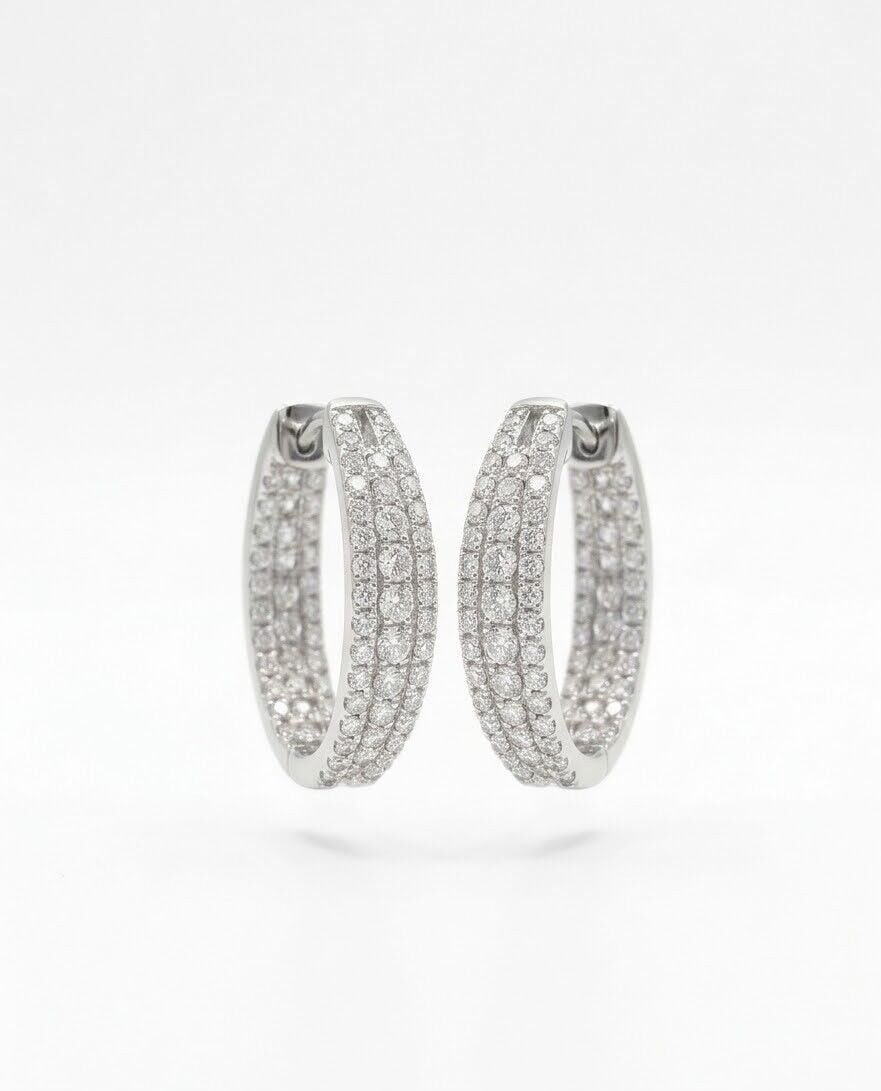 Kristal Pırlanta Küpe