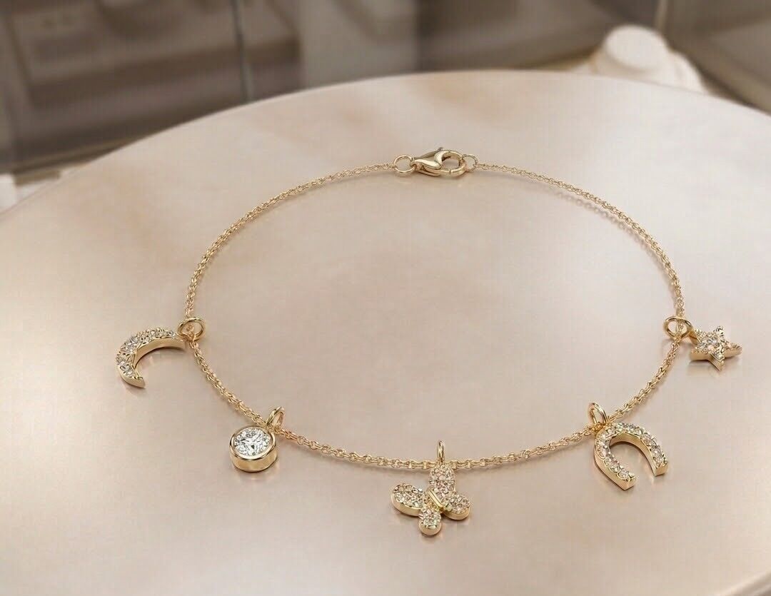 Şans 14 Ayar Altın Bileklik