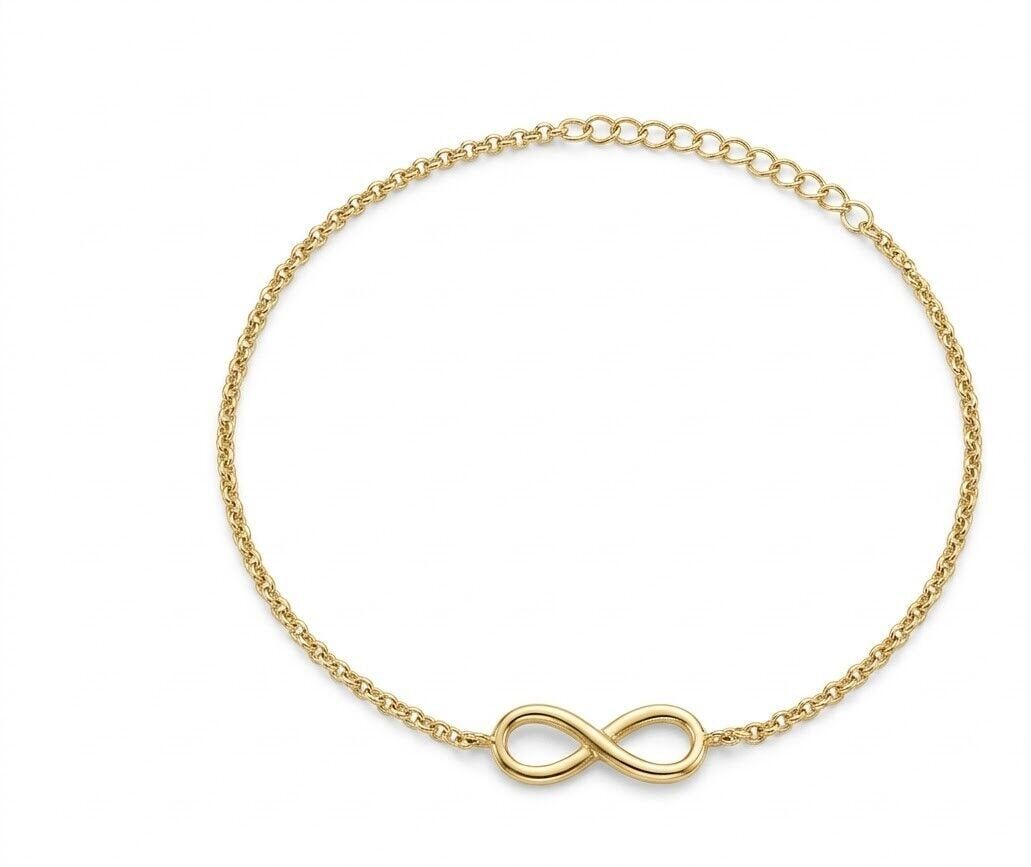 Sonsuzluk 14 Ayar Altın Bileklik