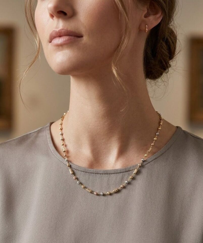 Dorika Zincir 14 Ayar Altın Kolye